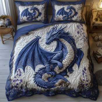 Forest Serenity 3-Piece Quilted Bedding Set